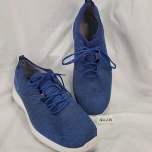 FootJoy Flex XP Golf Shoes Blue Knit Waterproof Mens Size 15M 56268 Spikeless